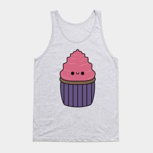 Cute Strawberry Cupcake - Kawaii Cupcake Tank Top